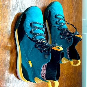 North Face hiking shoes. Just purchased one year ago & perfect condition.